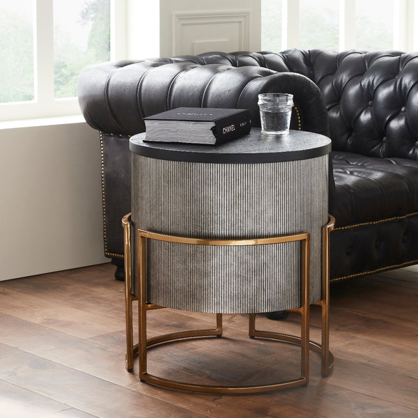 CLASSICUS END TABLE SILVER
