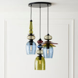 GALACTIC 3 LIGHT CHANDELIER