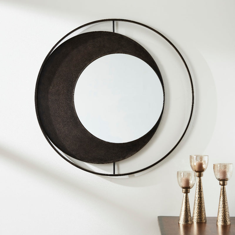 CIRCLET WALL MIRROR BRONZE