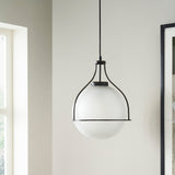 ORACLE PENTE CHANDELIER OAKWOOD