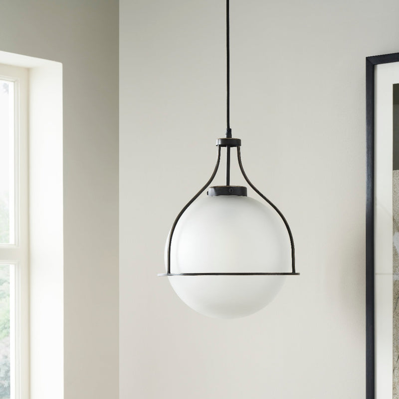 ORACLE PENTE CHANDELIER OAKWOOD