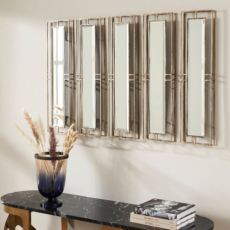 TROUSSE PANEL MIRROR GOLD