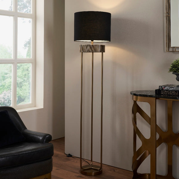 DAUMIER FLOOR LAMP GOLD