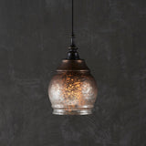 ARETHA PENDANT VOLCANO OAKWOOD- SMALL