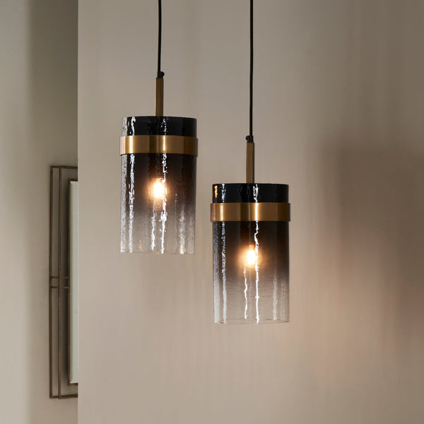 UKIYO PENDANT OMBRE CHAMPAGNE