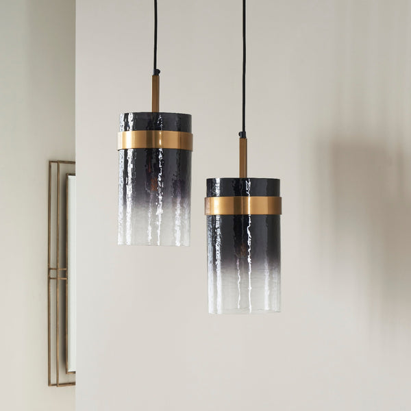 UKIYO PENDANT OMBRE CHAMPAGNE