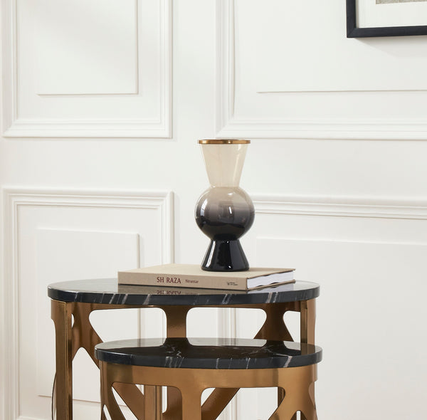 ODYSSEY METALLIC VASE- MEDIUM
