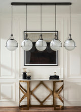 ORACLE PENTE CHANDELIER OAKWOOD