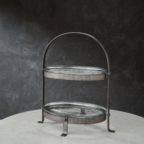 LEGACY TIERED STAND SILVER