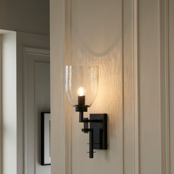 TROY LINK WALL LIGHT BRONZE