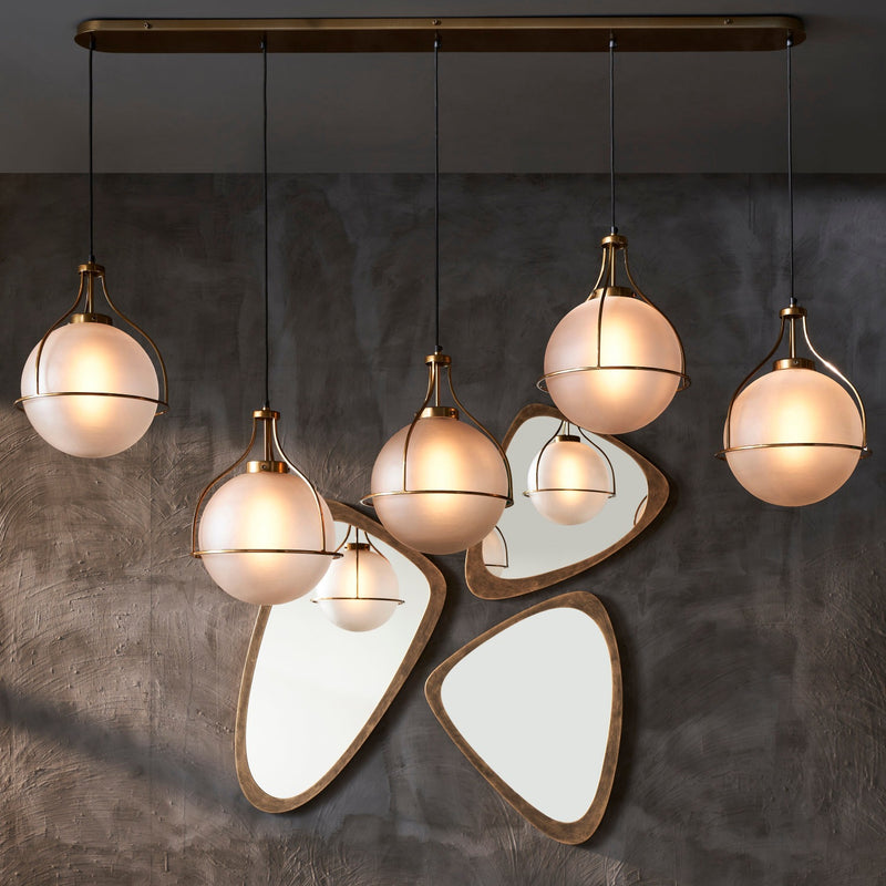 ORACLE PENTE CHANDELIER CHAMPAGNE