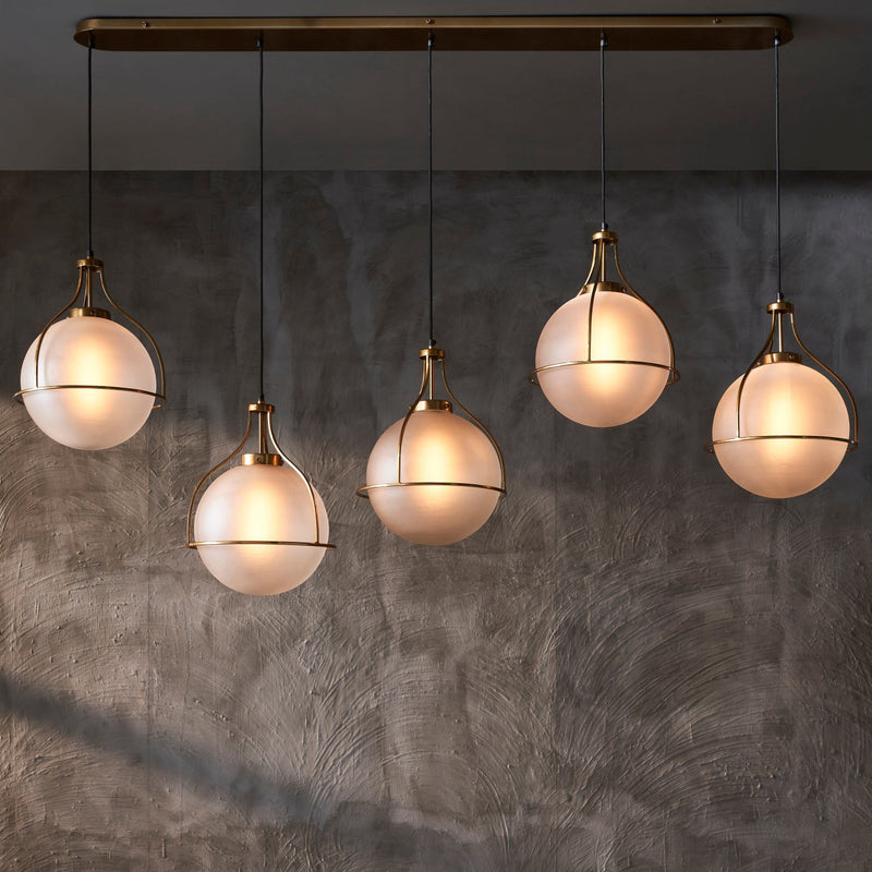ORACLE PENTE CHANDELIER CHAMPAGNE