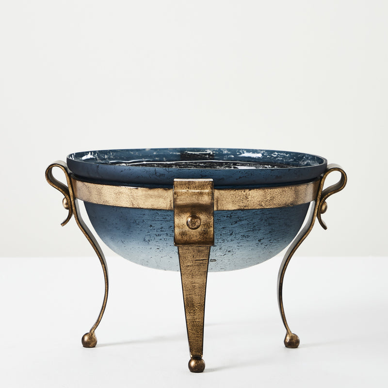 ULYSSES DECOR BOWL CHAMPAGNE