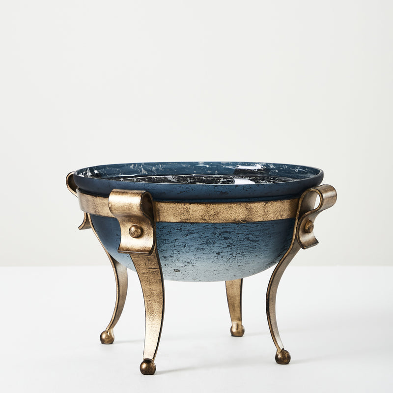 ULYSSES DECOR BOWL CHAMPAGNE