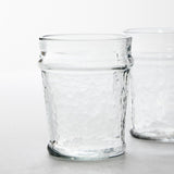 JUNO WATER TUMBLER SET OF 4 CLEAR