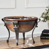 ULYSSES DECOR BOWL OAKWOOD