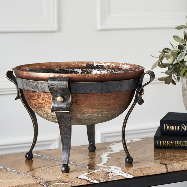 ULYSSES DECOR BOWL OAKWOOD