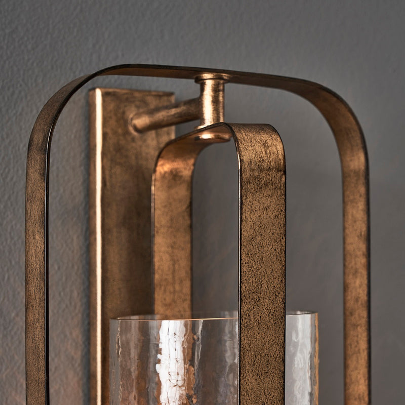 SATURN WALL LIGHT CHAMPAGNE