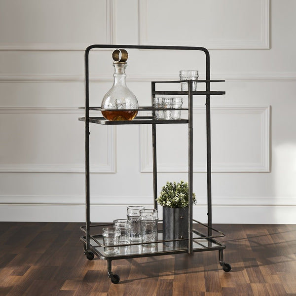 COSMOPOLITAN BARCART OAKWOOD