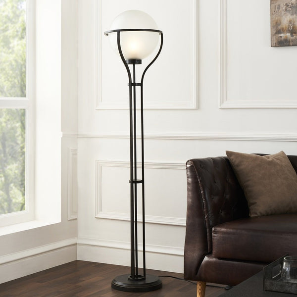 ORACLE FLOOR UPLIGHTER OAKWOOD