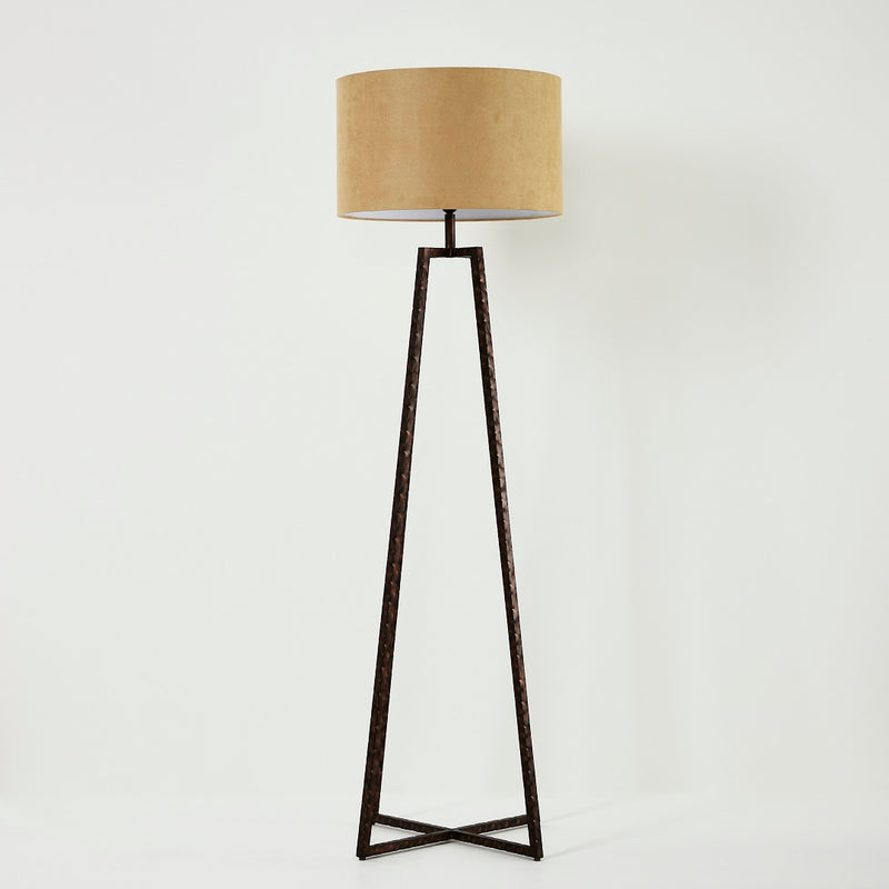 UMBER FLOOR LAMP COPPER