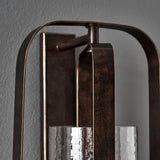 SATURN WALL LIGHT BRONZE