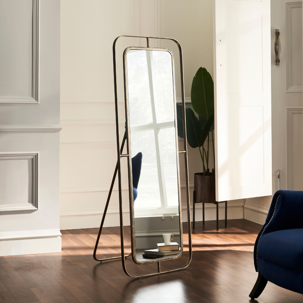 ARTEMIS FLOOR MIRROR GOLD