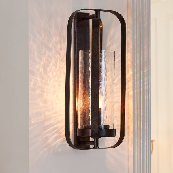SATURN WALL LIGHT BRONZE